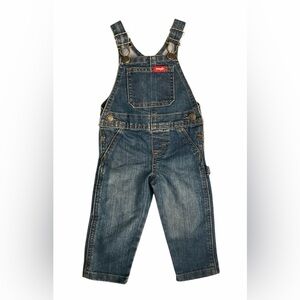 Wrangler Kids Overalls - Classic Denim 12 Months